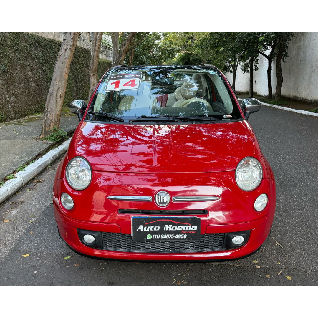 FIAT/500 1.4 CABRIO FLEX AUTOMÁTICO – 2014